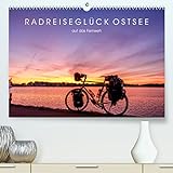 Radreiseglück Ostsee (hochwertiger Premium Wandkalender 2024 DIN A2 quer), Kunstdruck in Hochglanz