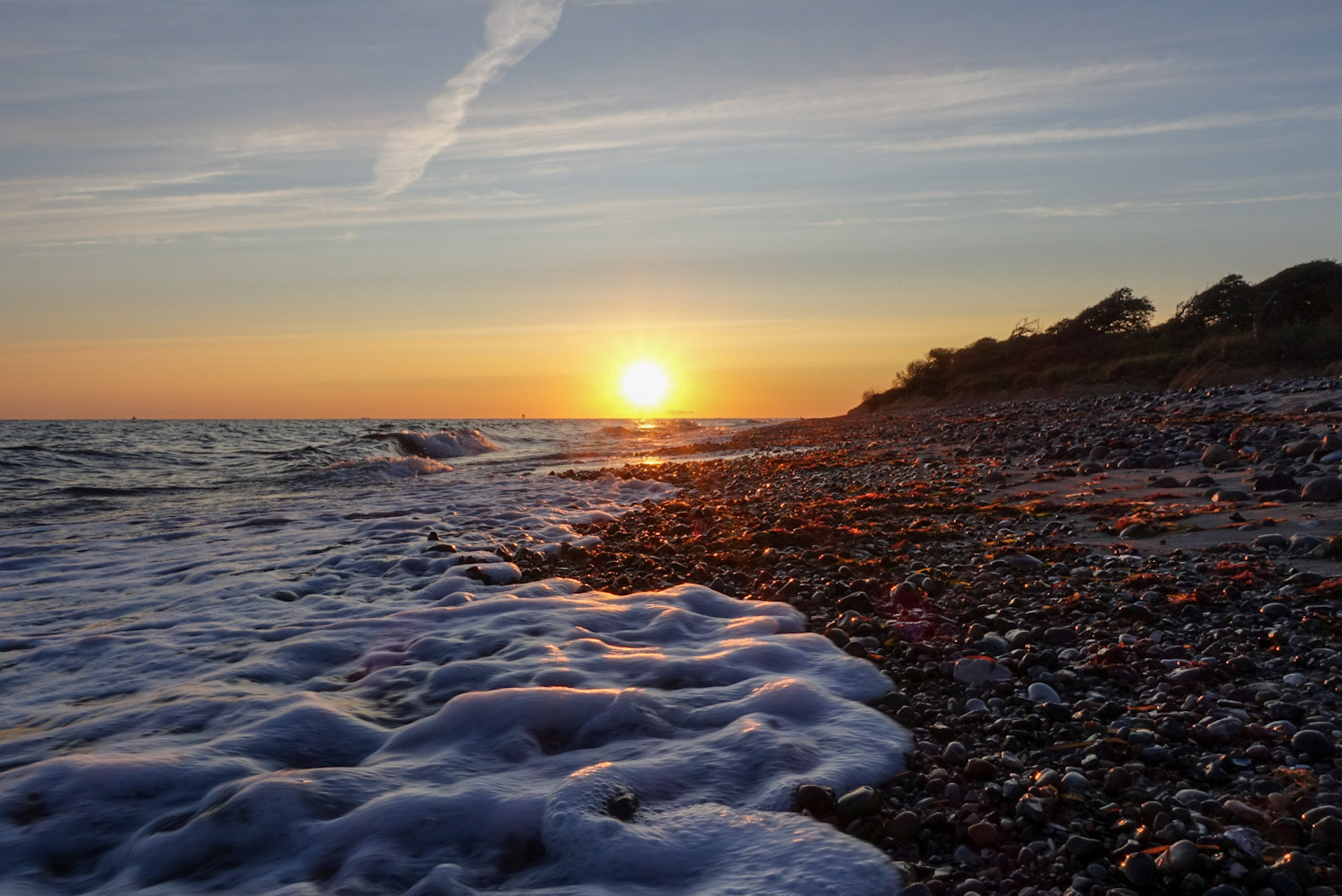 Sonnenaufgang bei Heiligendamm