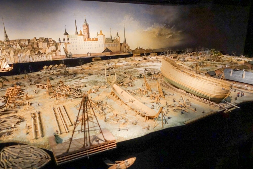 Bau der Vasa