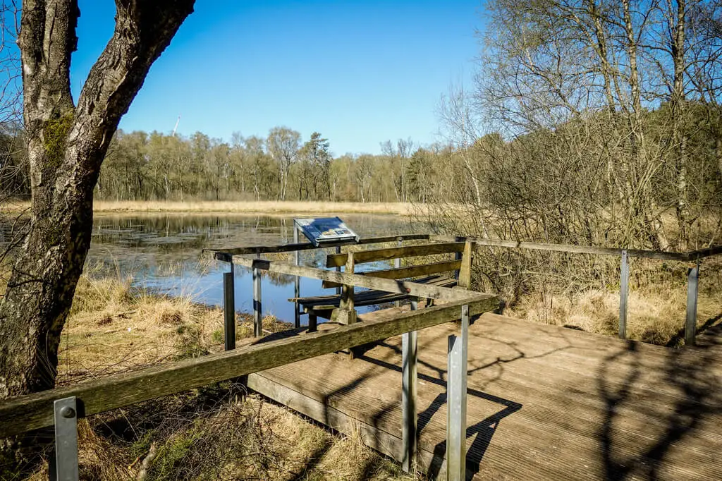 Hohe Mark RadRoute Fürstenkuhle Moorsee